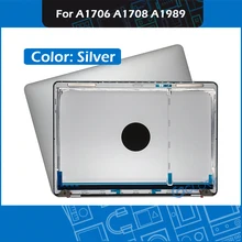 Silver A1706 A1708 A1989 LCD Cover Rear Lid for Macbook Pro Retina 13" LCD back case Housing Replacement
