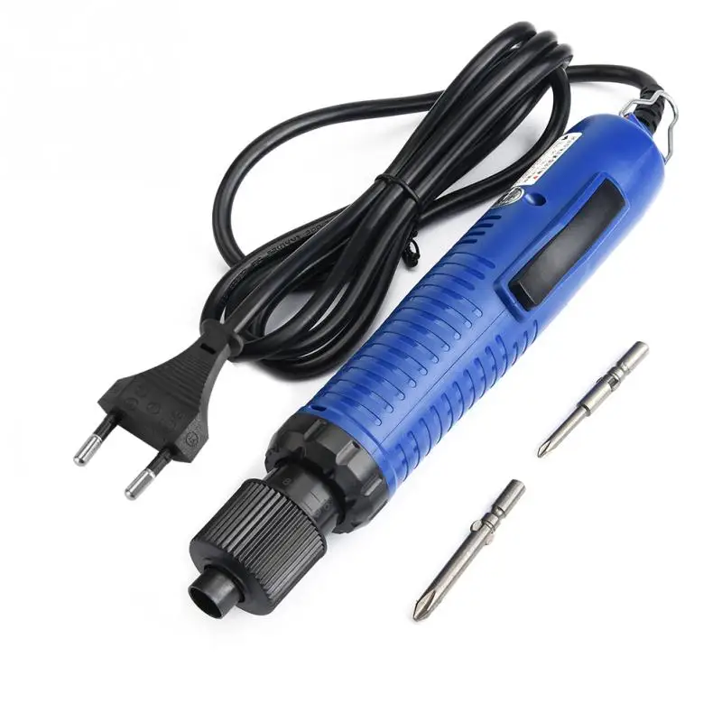 

Semi-automatic Handheld Straight Shank Electric Screwdriver Practical Tool 220V EU Plug UK Plug AU Plug Optional