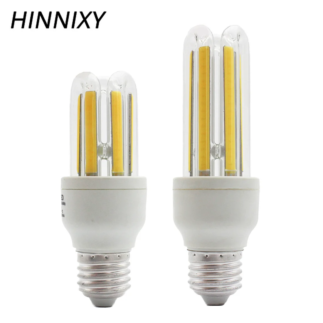 

Hinnixy U-shape E27 LED Corn Bulb Real 5W/9W 110V-240V Super Bright Bombillas Warm/Cold White COB Lamp Bulbs 2U Energy Saving