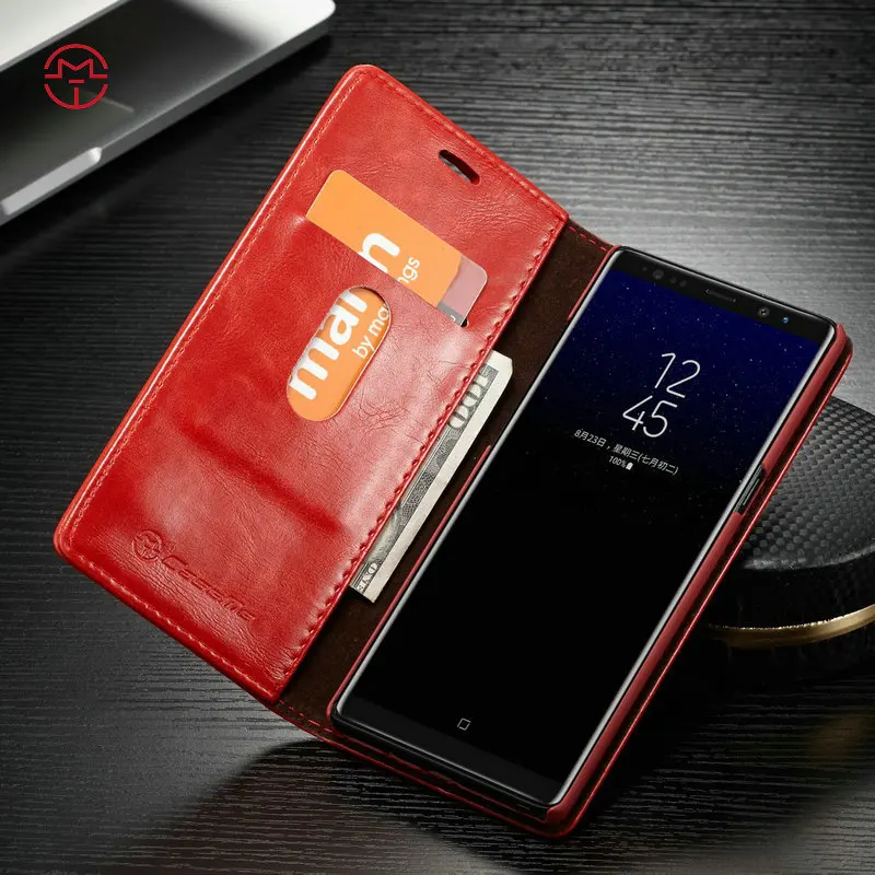CaseMe для samsung Galaxy Note 8 9 S6 S7 край S8 S9 S10 Plus E кожаный чехол-портмоне на застежке с изображением цветов Флип Чехол мобильного телефона чехол для телефона