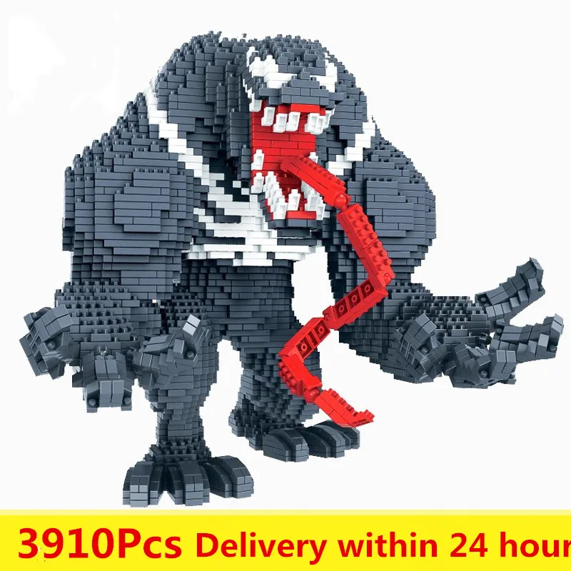 LegoINGly Marvel Человек паук Mech Venom Mecha Строительная Модель Набор игрушек 3910 шт|Наборы