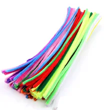 Новинка 100 шт. новинка игрушки DIY ручной работы обучающая плюшевая палочка материалы игрушки Искусство ремесло для детей