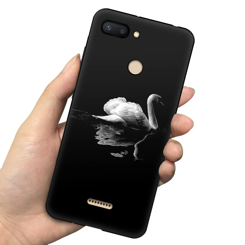 Чехол EiiMoo Funda для Xiaomi Redmi 6, чехол для Xiaomi Redmi 6A, силиконовый чехол для задней панели телефона Xaomi Redmi 6 6A, мягкий чехол из ТПУ - Цвет: 19