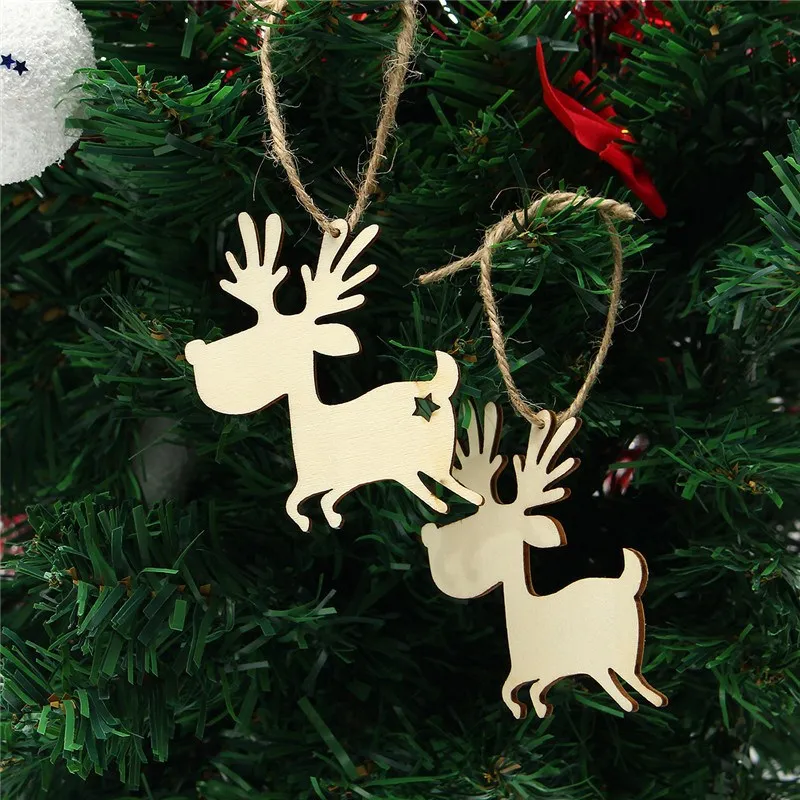 Popular Wooden  Reindeer Ornament Buy Cheap Wooden  Reindeer 