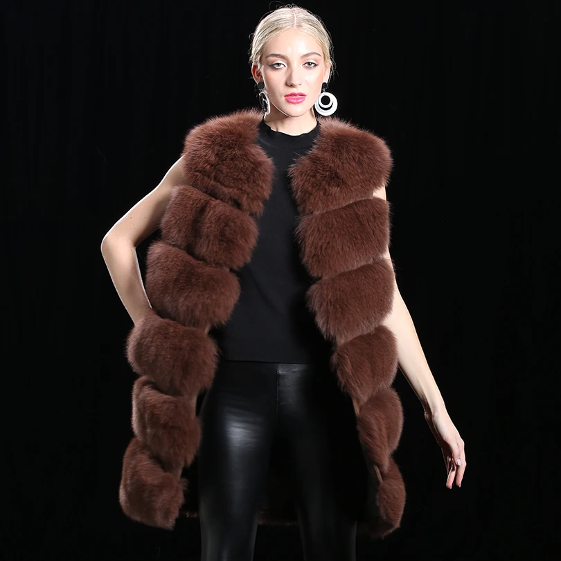 Aliexpress.com : Buy XIN YUXIANG Pocket Real fox Fur Vest