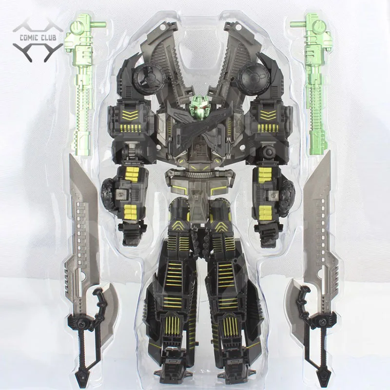 

COMIC CLUB IN-STOCK TF KO Transformation robot MMC Black SIXSHOT 31 cm height Anime version