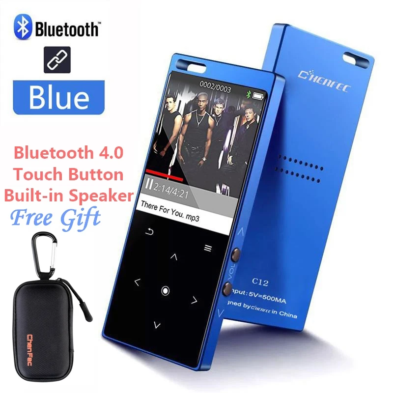 Высококачественный металлический динамик Bluetooth MP3 музыкальный плеер с сенсорной