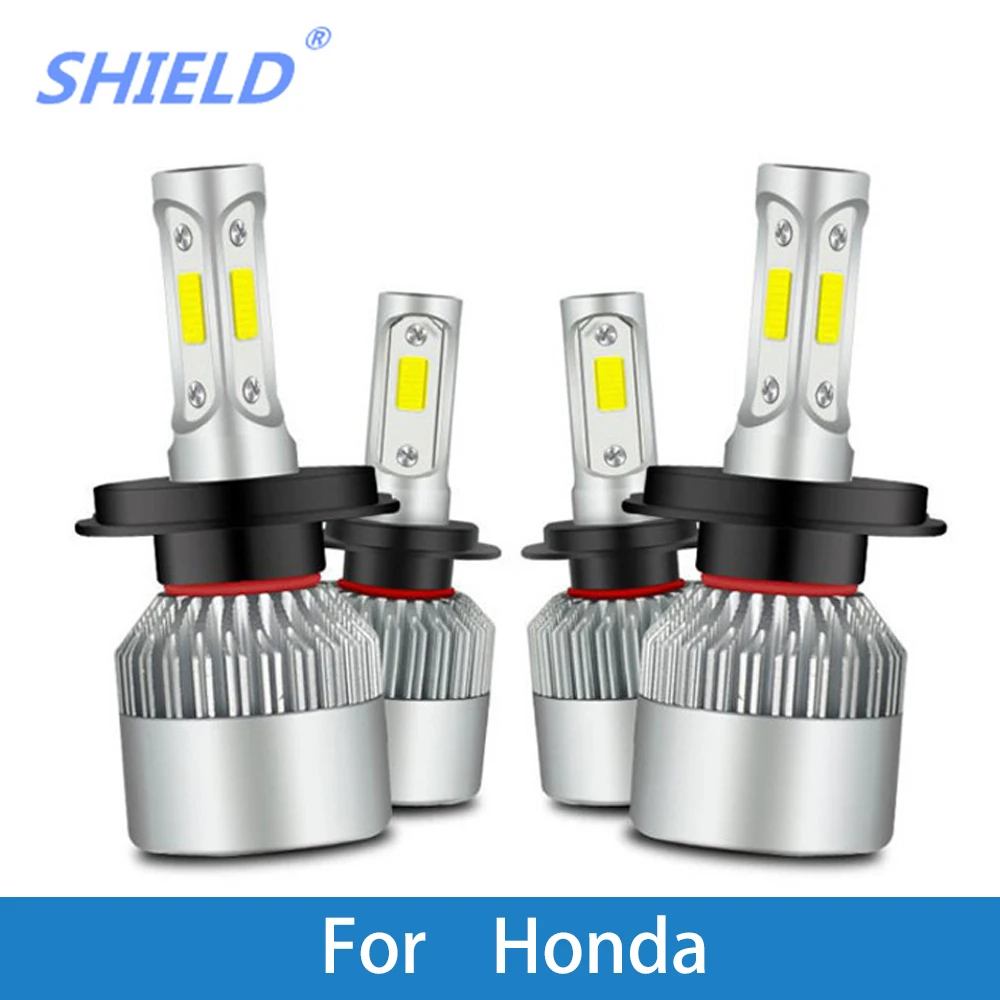 

2 Pcs Auto Headlamp For Honda Accord City Civic CR-V Odyssey Insight 12V LED H1 H4 H7 H11 9005/HB3 9006/HB4 Car Headlight Bulb