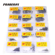 50 шт. Ise импорт коробка рыболовных крючков одиночный крюк Колючая SZ004BX