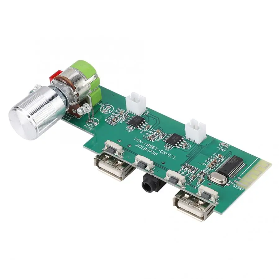 5V5W+ 5 W Bluetooth 5,0 EDR плата аудиоресивера модуль усилителя динамик
