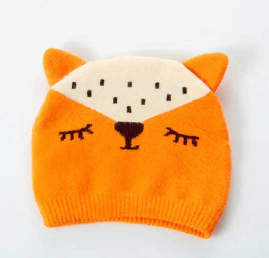 CieiK Baby Fotografie Props Newborn Cap crochet Fox Hats for Kids Boys Girls Photography Baby beanie Autumn Winter Toddler (5)