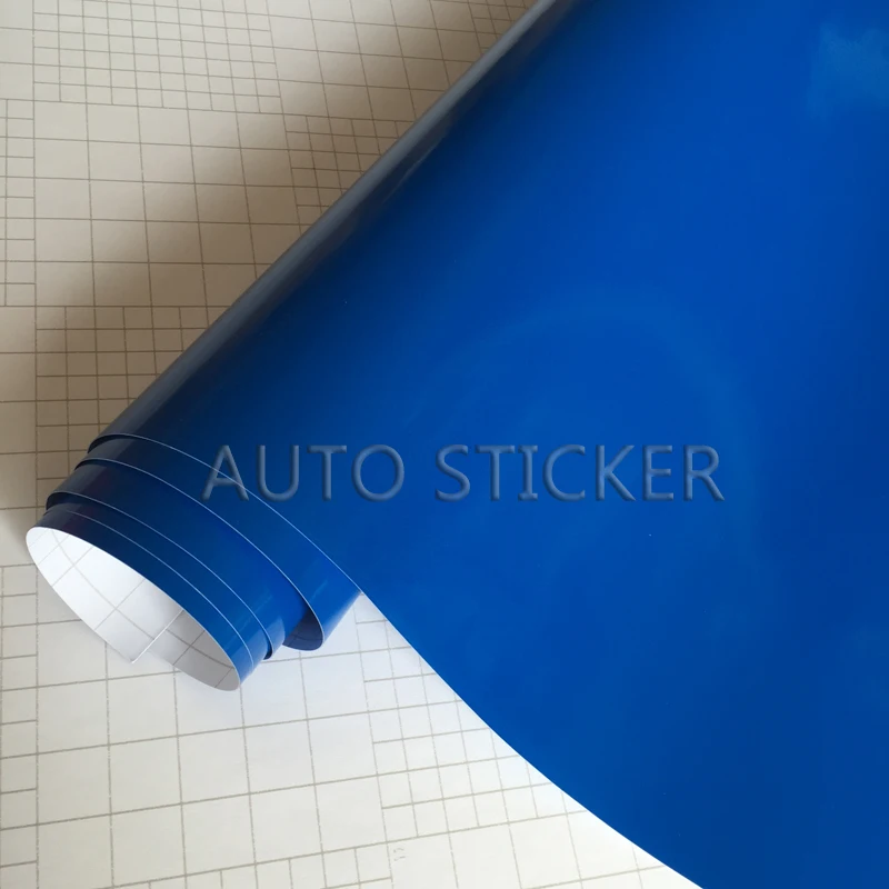 dark blue glossy vinyl car wrap 10