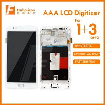 

Wholesale For OPPO 1+3 LCD Display Best Tested Working Full LCD Display Touch Panel Screen Digitizer Assembly & Free Shipping