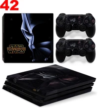 OSTSTICKER Vinyl skin sticker protector for Sony PlayStation 4 Pro PS4 skin cover console and controllers skins Video Games
