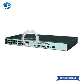 

Hot sale Hua wei fiber optical Ethernet Switch S5720S-28X-LI-AC(24 Ethernet 10/100/1000 ports,4 10 Gig SFP+,AC 110/220V)