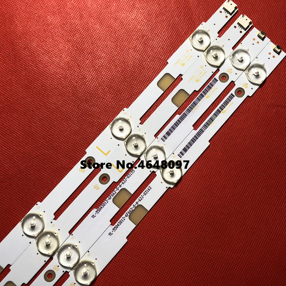 Светодиодный Подсветка полосы 12 лампа для Phi lips 55 &quotТВ LB55037 55PUH6400/88 55PUK6400/12 TPT550J1