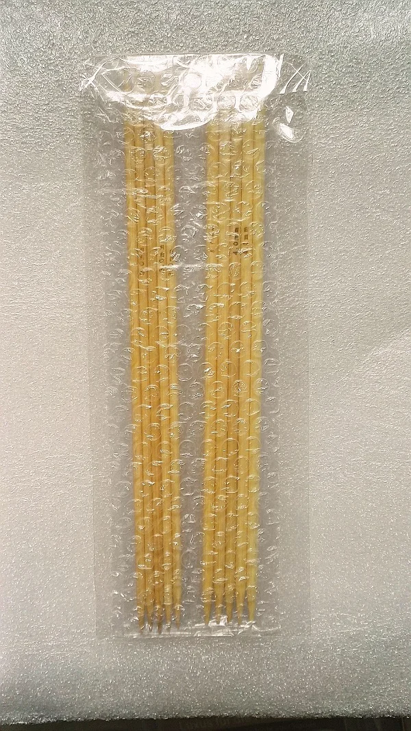 Nova-3mm 4 мм 10 шт 20 см бамбуковый носок спицы для вязания, двойная точка гладкого плетения