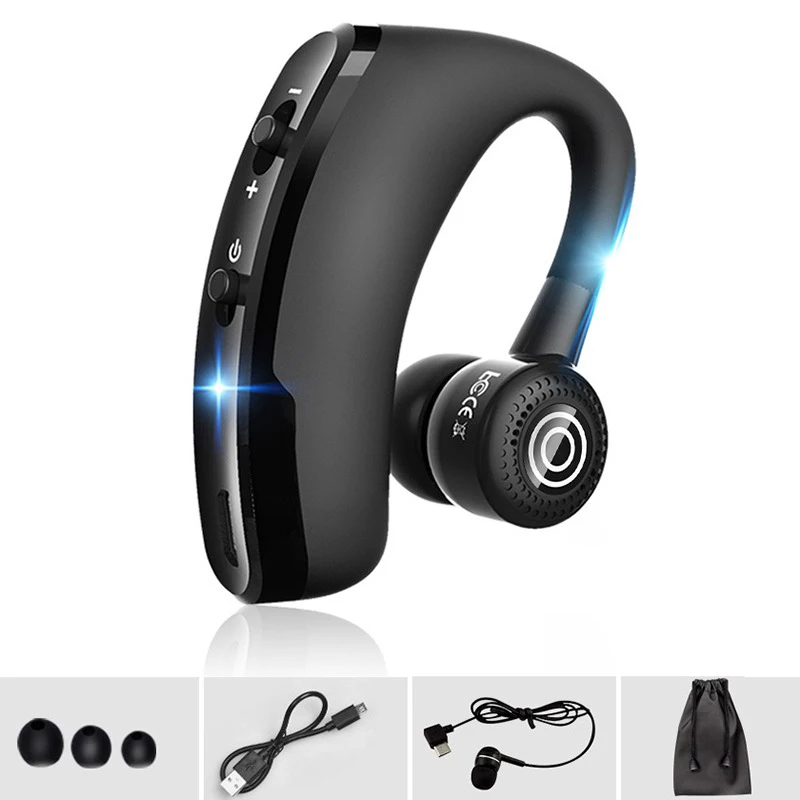 Evida V8s Business Wireless Headset Bluetooth Handsfree Earphone with