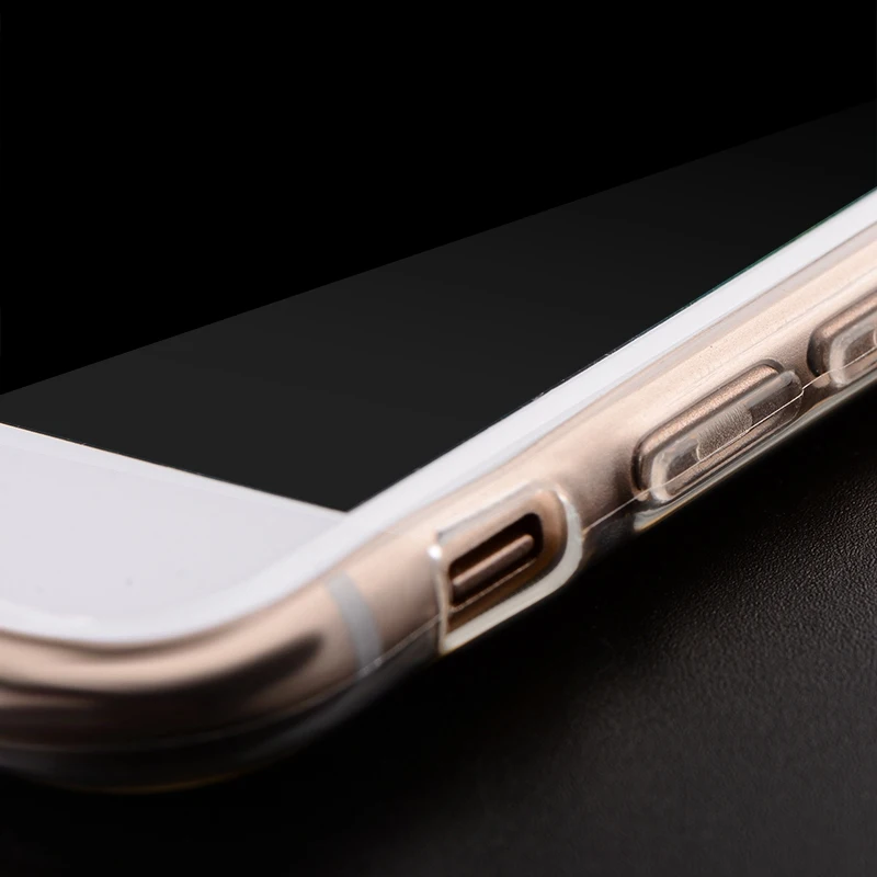 Сверхтонкий прозрачный силиконовый чехол для iPhone X 4 4s 5 5S SE 6 6s 7 8 Plus чехлы