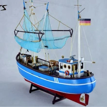 Деревянный комплект корабля масштаб 1/48 Pellworm Краб рыболовная лодка pel 256 деревянная модель корабля