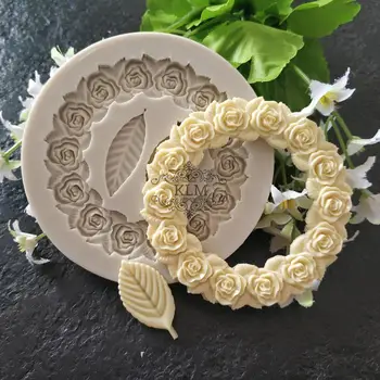 

Leaf silicone mold Cake decoration accessories