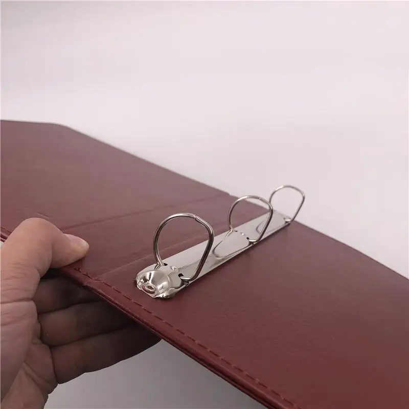 Coins Collection Album Coin Collection Album 3 Hole leather empty coin album paper money 20 sheets Commemorative Coin Collection album Folder