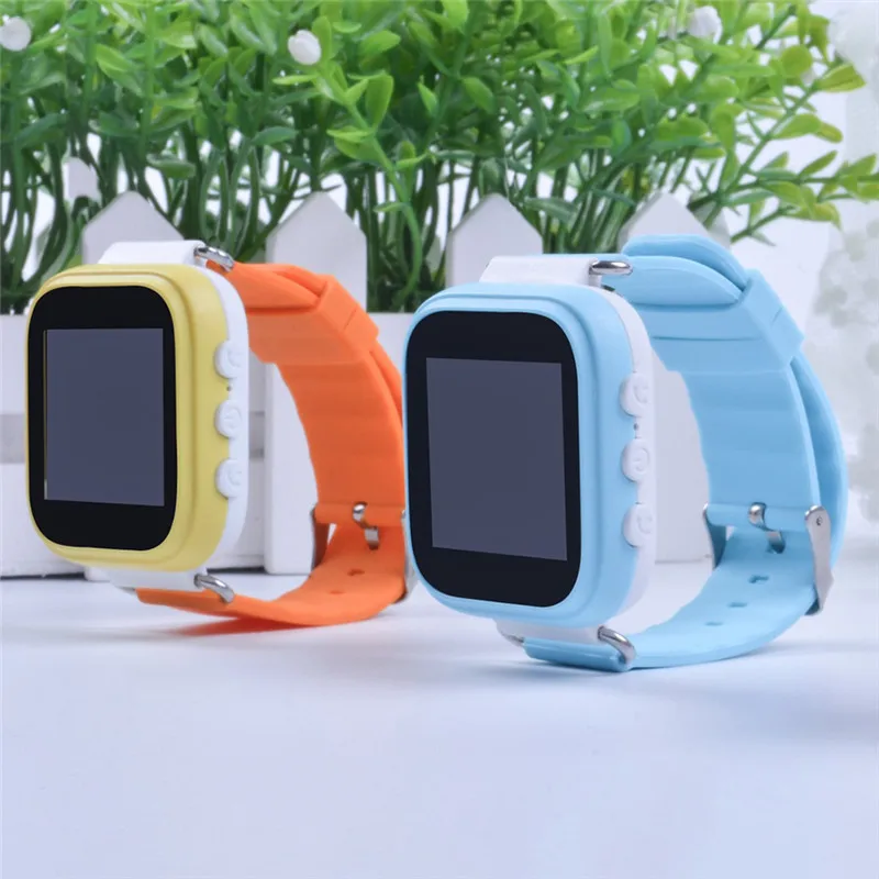 

Q80 Kids Smart Watch Button Version Children GPS Smartwatch Smart Wristwatch 1.22 Inch Screen Call SOS Smart Watch