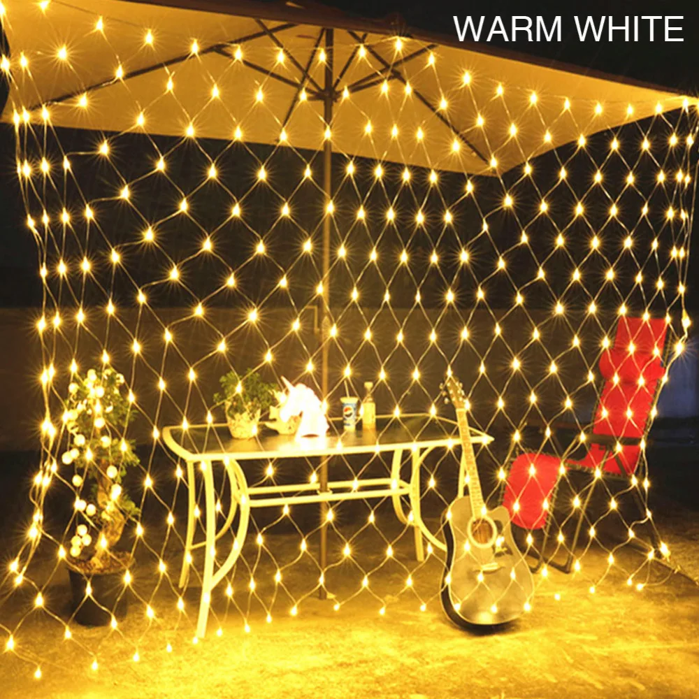 aliexpress com buy string lights 1 5m x 1 5m 120leds net mesh christmas tree light covers