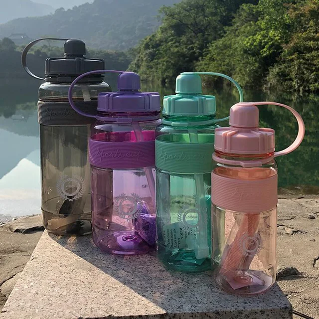 Hot Sale Outdoor Fitness Sports Bottle Kettle Large Capacity Portable Climbing Bicycle Water Bottles BPA Free Gym Space Cups 2