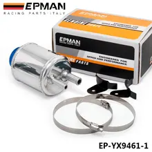 EPMAN SLIVER JDM ALUMINUM RACING POWER STEERING FLUID RESERVOIR TANK CLAMPS EP-YX9461-1