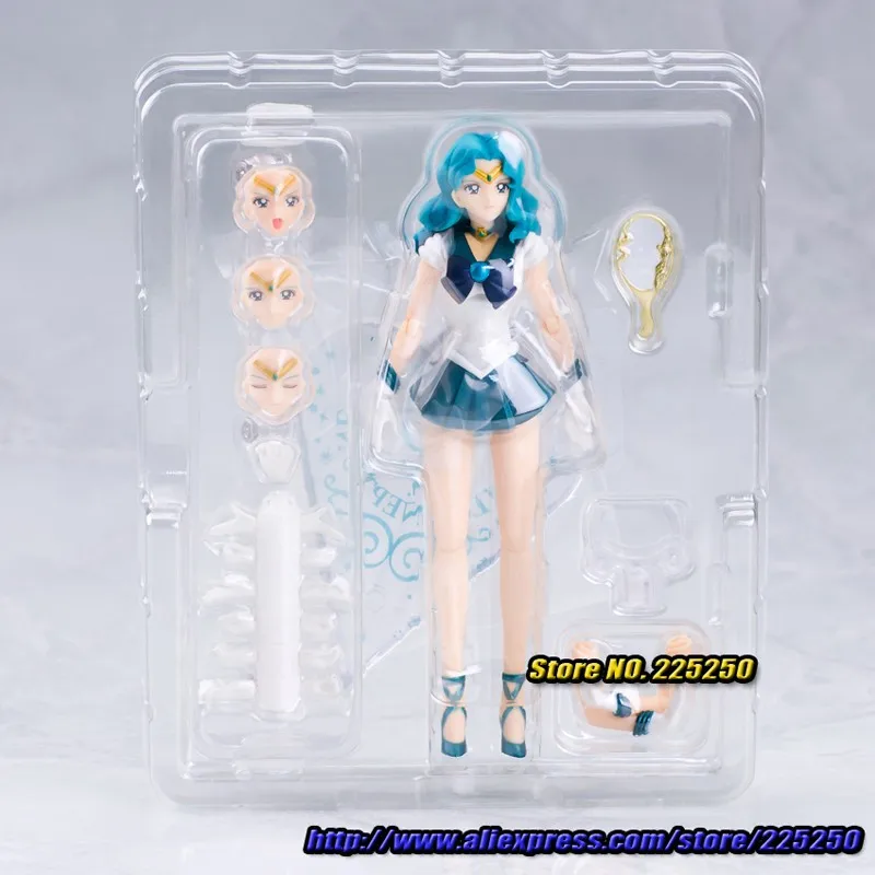 "Pretty Guardian Sailor Moon" Оригинальная фигурка BANDAI Tamashii Nations S. H. Figuarts SHF-Сейлор Нептун