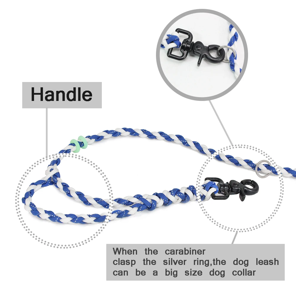 paracord dog leash 2