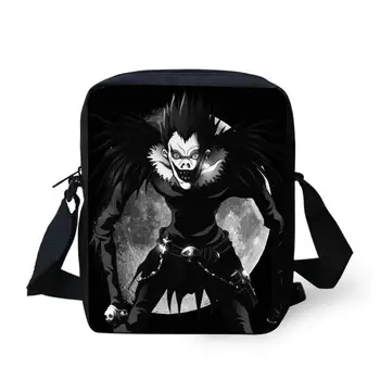 

Jackherelook Death Note Ryuuku School Crossbody Bags Boys Schoolbag Kids Men Casual Travel Shoulder Bag Student Satchels Mochila