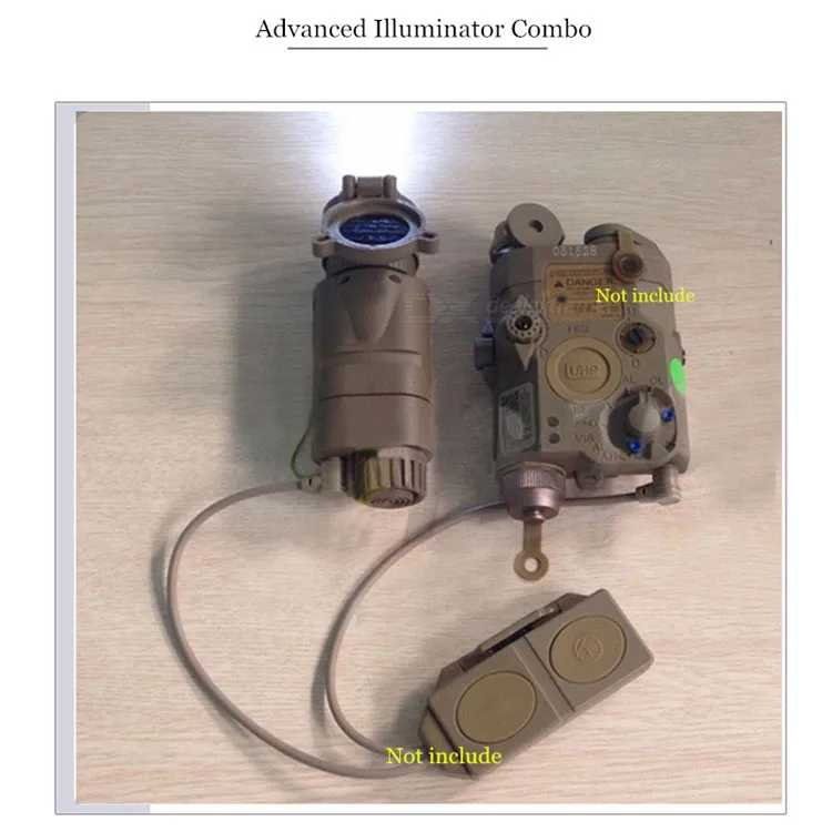 Tocha para um Elemento Airsoft Sistemas Guerreiro Longo Ver Filtro ir Iluminador - Peq-16a Picatinny Trilhos M3x Luz L-3 15 Luzes de armas