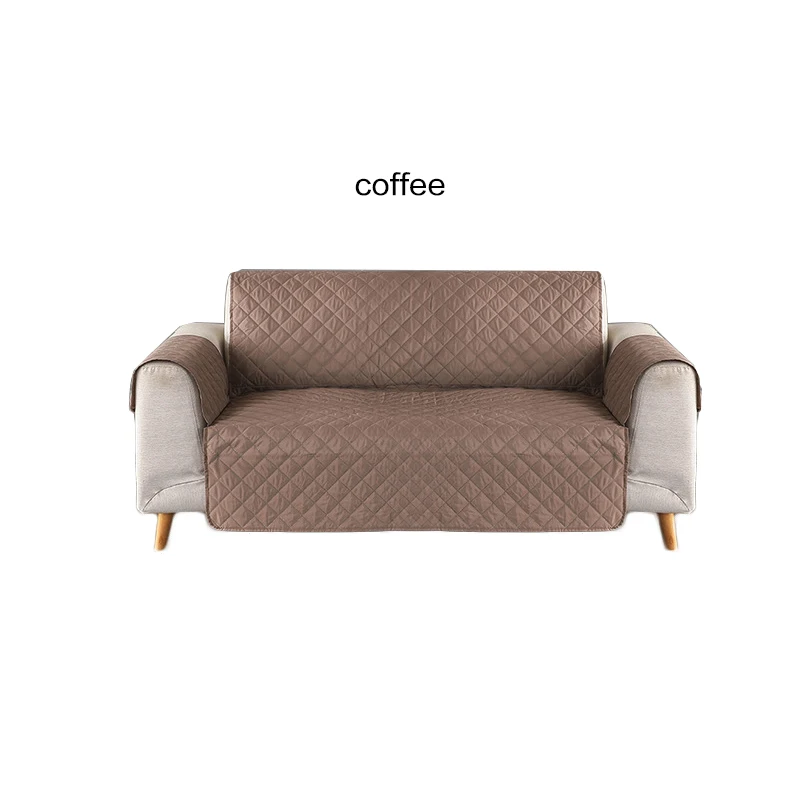 Coffee Высококачественные двухсторонние диванные подушки домашние животные собаки Чехлы для диванов водонепроницаемый съемный диван кресло-кровать Чехлы для мебели протектор - Цвет: Coffee