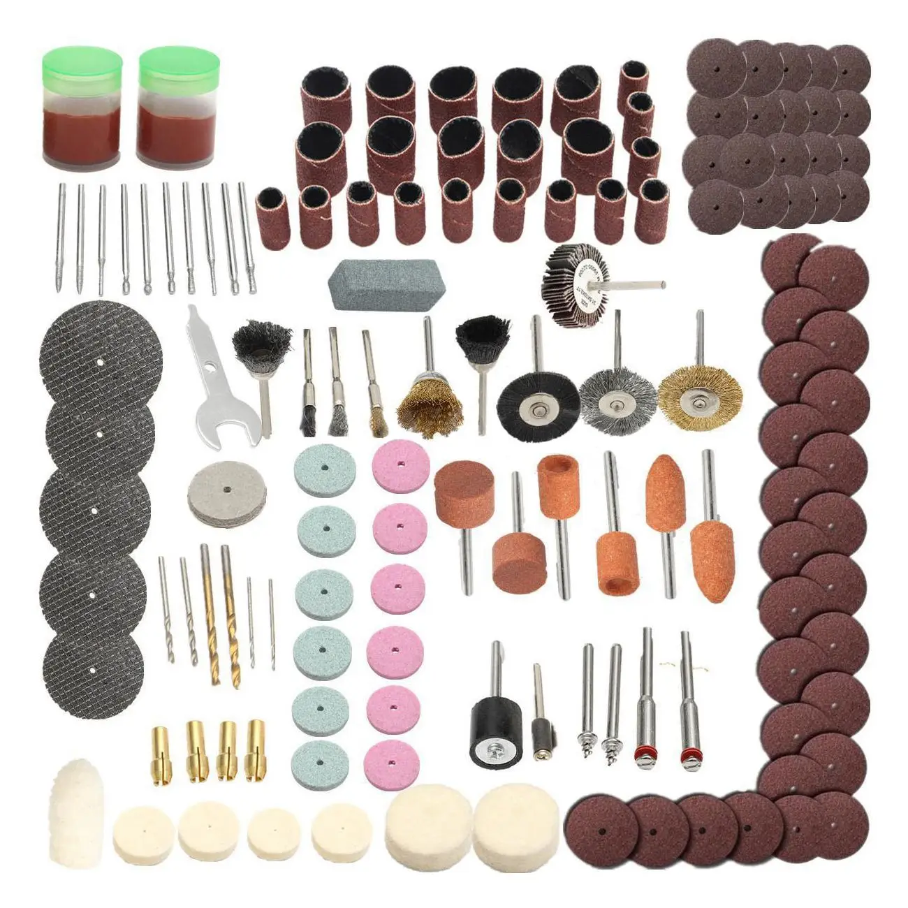 

AYHF-142Pcs Electric Grind Mini Rotary Power Drill Tool Accessory Kit Set