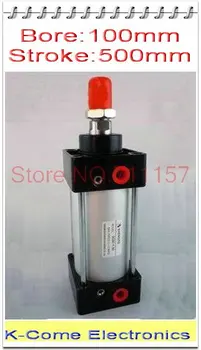 

Single Rod 100mm Bore 500mm Stroke 1/2" bsp SC 100x500 Standard Pneumatic Air Cylinder 100*500 100-500 Airtac Type