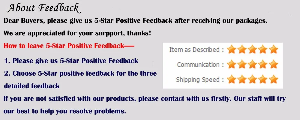 about feedback