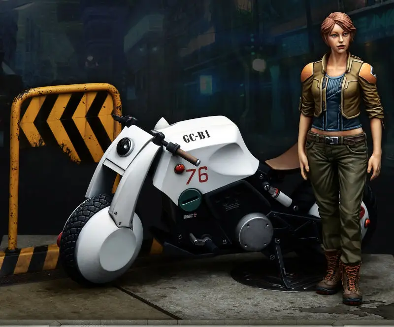 

[tuskmodel] 90MM resin model kit vioB1
