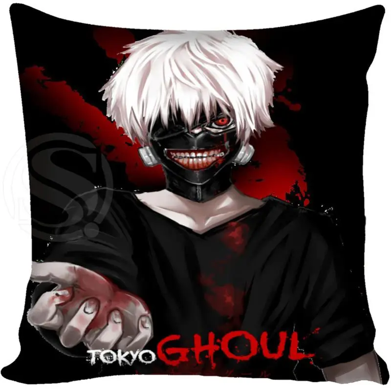 G0309 мага Милая одежда с надписью «Tokyo Ghoul японский аниме-наволочки Молнии Изготовленный На Заказ Подушка Чехол 40x40 см - Цвет: 2