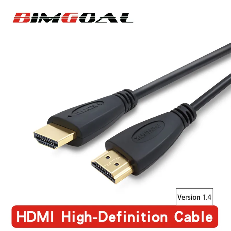 HDMI Cable Gold-plated 1080P HDMI Cable 0.5m 1m 1.5m 2m 3m 5m 8m 10m 15m 20m for HD TV LCD Laptop PS3 Projector Computer