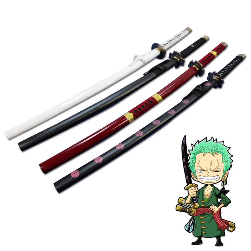 Anime One Piece Roronoa Zoro Ichimonji Yubashiri Sandai Kitetsu Wooden Sword Costume Props Aliexpress