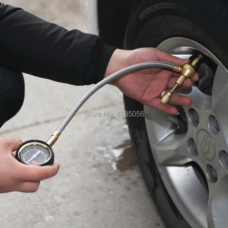 

Rapid Tire Deflator tire gauge tyre gauge set Tyre Deflator Air Deflators Pressure Gauge Valve Tool fit for 4*4 h3 jeep