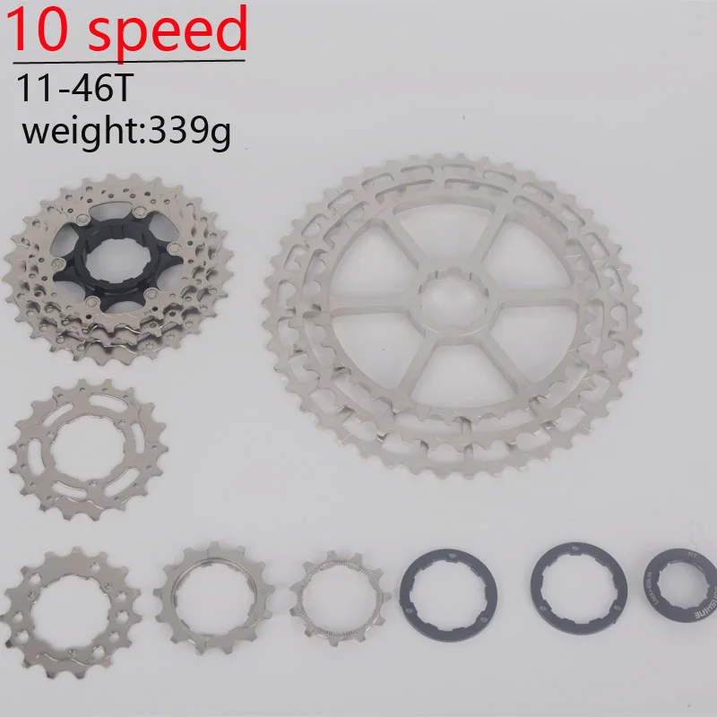 10 скоростная кассета 11-46 T велосипедная кассета fit Shimano SRAM маховик 11-46 10 s кассета