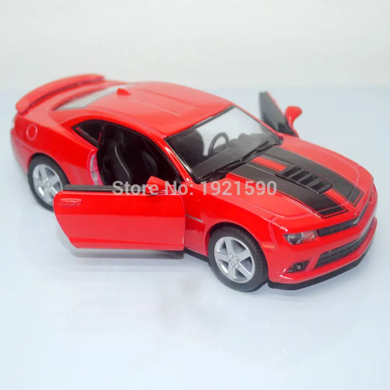 YJ 1/38 масштабные автомобильные игрушки Chevrolet Camaro литая металлическая модель автомобиля для коллекции/подарка/детей/украшения