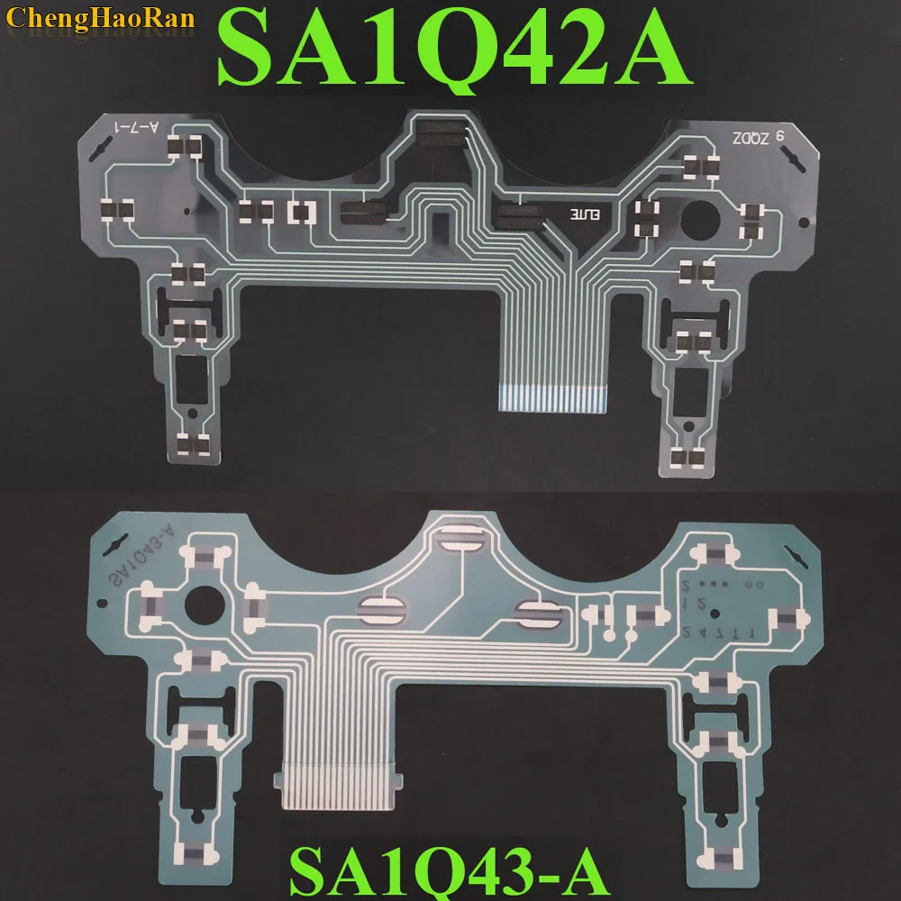 

ChengHaoRan 1pcs SA1Q42A SA1Q43-A For Playstation 2 PS2 Controller Conductive Film Conducting Film Ribbon Keypad Flex Cable