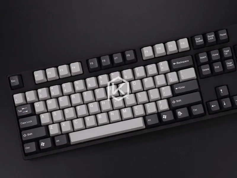 Белая клавиатура cherry mx switch 104 keycaps Taihao double shot гранит Dolch keycap OEM Многоцветный Olivette