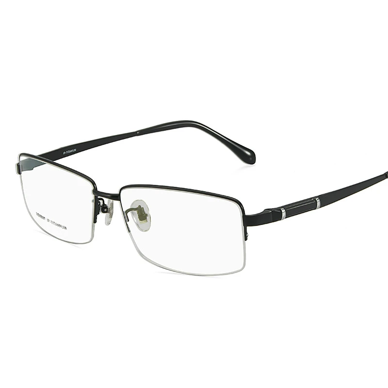

Viodream Prescription Glasses Frames Man Pure Titanium Large Optical Glasses Frame Prescription Eyewear Spectacle Frame Oculos