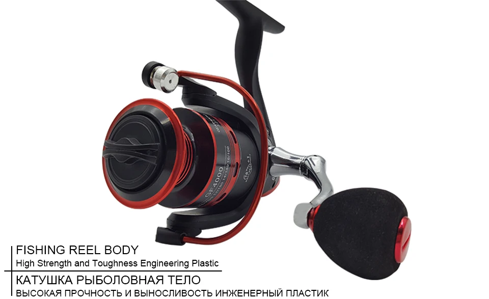 K8356 11BB 5.21 Fishing Spinning Reel GF1000~GF6000 Carp Fishing Reel Metal Line Cup Left-Right Handle Saltwater Fishing Reel_06