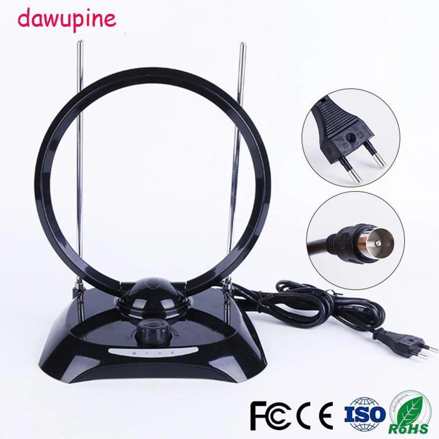 High Definition TV Receiving Antenna High Gain For DVB T2 ISDB T ATSC Set Top Box